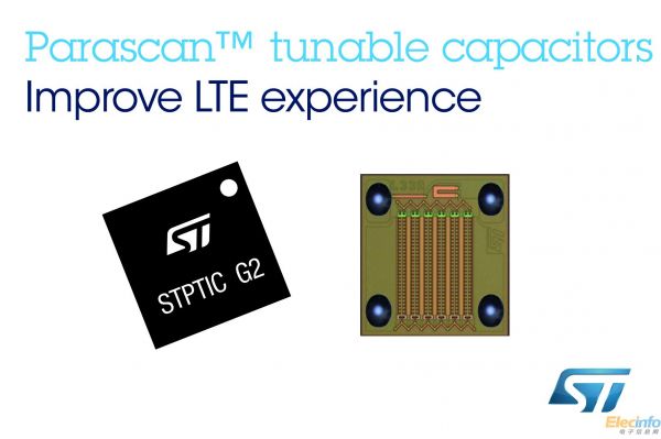 ST新聞稿7月15日 圖片——意法半導(dǎo)體（ST）推出新型調(diào)諧電容，幫助4G手機(jī)在信號強(qiáng)度減弱時(shí)保持始終如一的性能表現(xiàn)