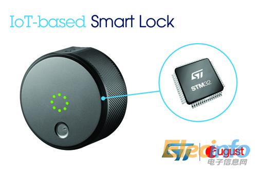 docx-ST新聞稿11月5日 圖片——意法半導(dǎo)體(ST)的 STM32 微控制器助力美國August公司開發(fā)智能門鎖系統(tǒng)